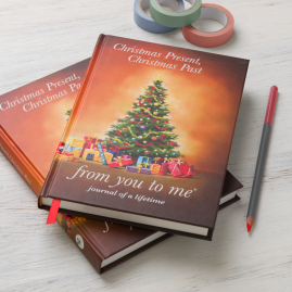 Christmas Tree book cover stack