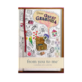 Dear Great Grandma tell me memory journal by from you to me