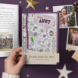 Dear Aunt (Sketch Collection) Lifestyle An inspiring guided memory journal by FROM YOU TO ME