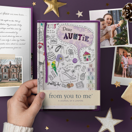 Dear Auntie (Sketch Collection) Lifestyle An inspiring guided memory journal by FROM YOU TO ME
