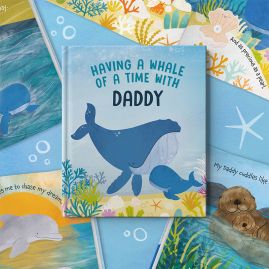 M6J Personalised Having A Whale Of A Time With lifestyle image 1 by FROM YOU TO ME personalised picture book