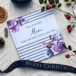 Personalised 'Reasons Why' Book for Mum - Line Design by FROM YOU TO ME