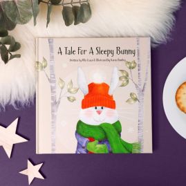 A Tale For A Sleepy Bunny hardback gift book by Míla Coxon FROM YOU TO ME