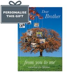 Memory Book for Brother Tree Cover from you to me