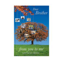 Dear Brother Personalised Gift Journal