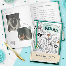 Dear Friend (Sketch Collection) An inspiring guided memory journal by FROM YOU TO ME