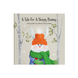 A Tale For A Sleepy Bunny hardback gift book by Míla Coxon FROM YOU TO ME