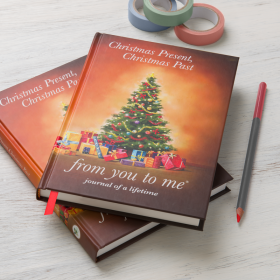 Christmas Tree book cover stack