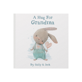 Personalised A Hug For Book If you can’t give someone a hug then you can send them 'hugs' in the post with this lovely soft backed picture book by from you to me